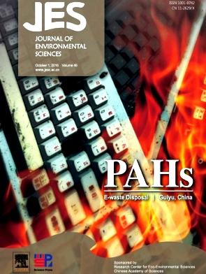 《环境科学学报（英文版）》Journal of Environmental Sciences期刊封面