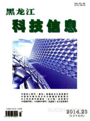 黑龙江科技信息期刊封面