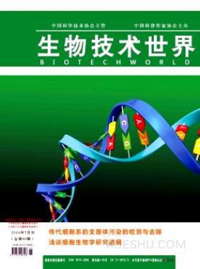 生物技术世界期刊封面
