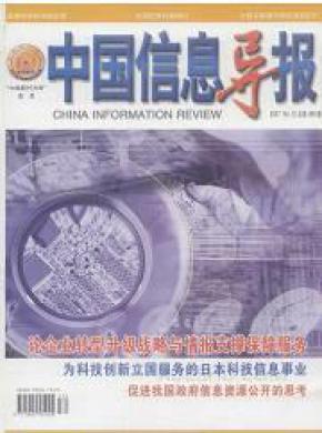中国信息导报期刊封面