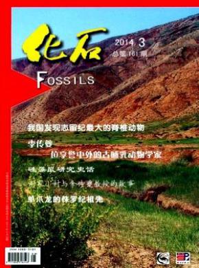 化石期刊封面