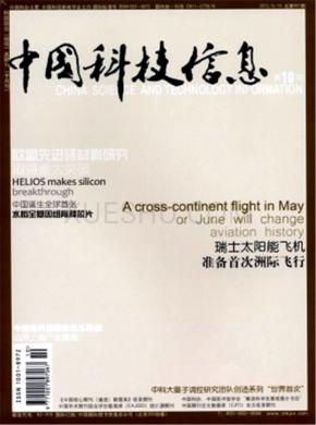 中国科技信息期刊封面