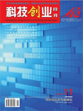 科技创业月刊期刊封面