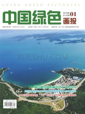 中国绿色画报期刊封面