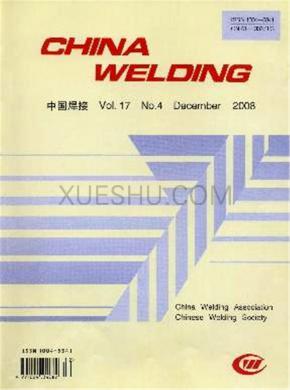 China Welding期刊封面